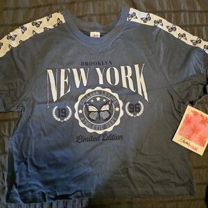 Electric Family Blue New York Women T-Shirt